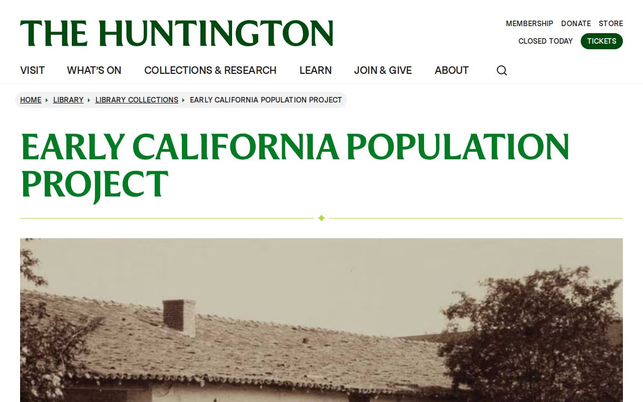 San Juan Capistrano people directories Early California Population Project